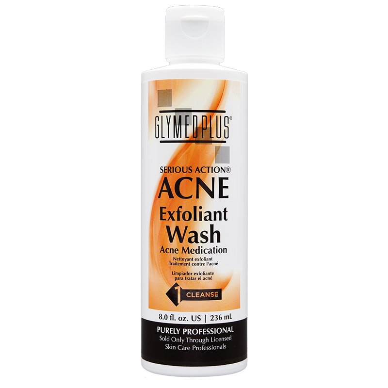 Acne Exfoliant Wash / Clear Exfoliant Cleanser with Benzoyl Peroxide - Amethyst Skin Clinic