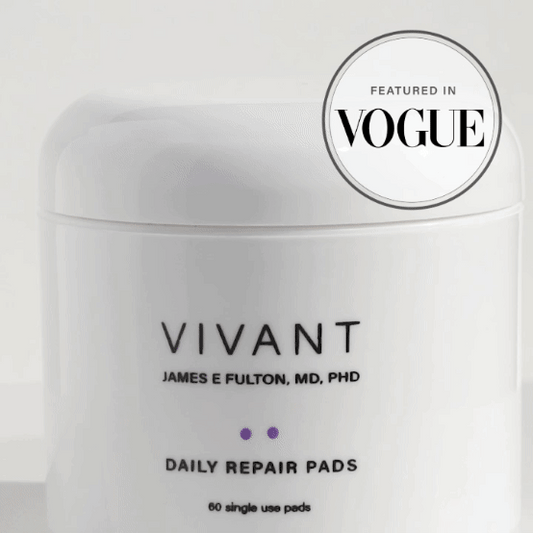 video showing vivant's daily repair pads