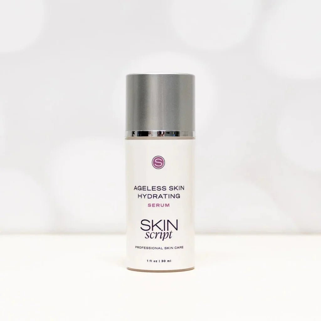 Skin Script Ageless Hydrating Serum Review - Amethyst Skin Clinic