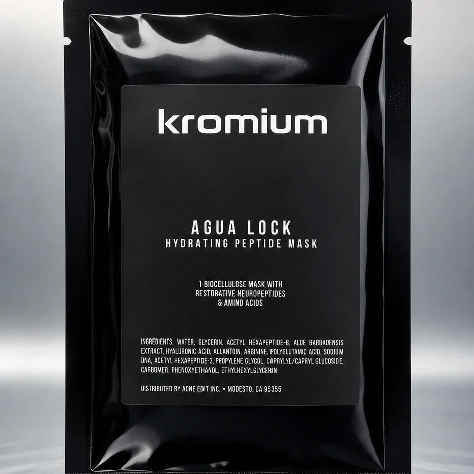 Kromium Agua Lock Hydrating Peptide Mask 10pcs