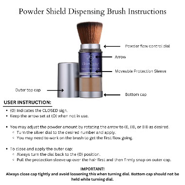 Powder Shield SPF 30 Clear