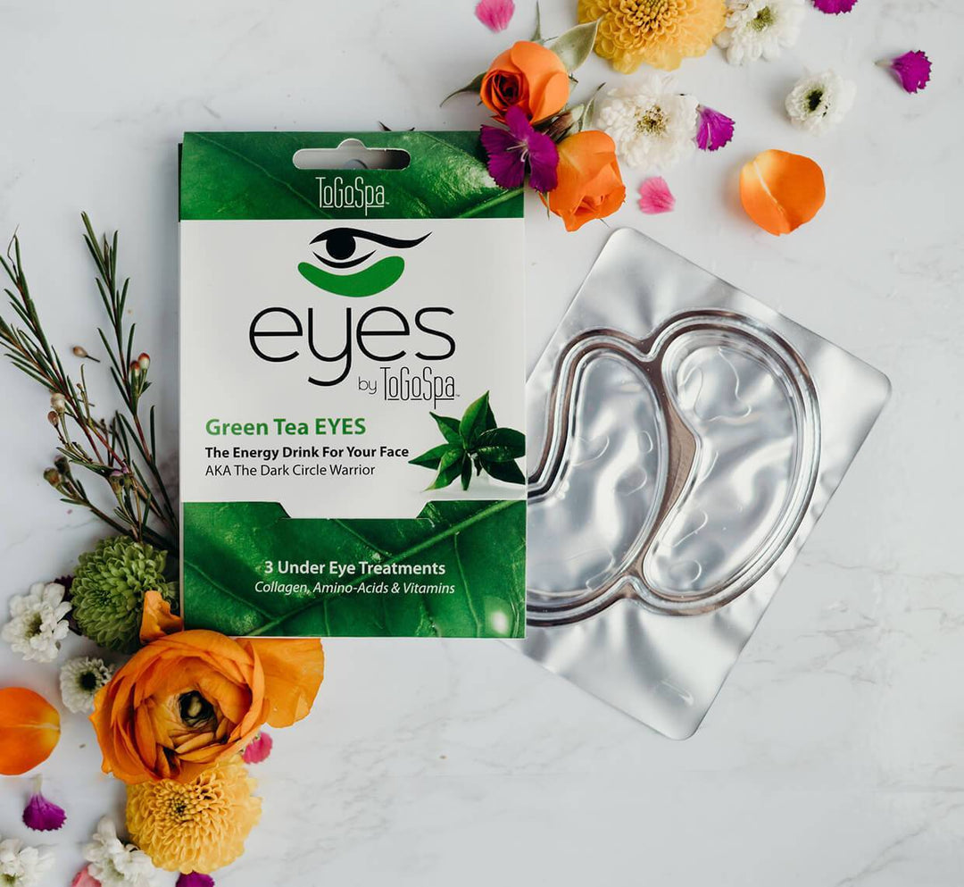 Green Tea Collagen Under Eye Mask (Pack of 3)