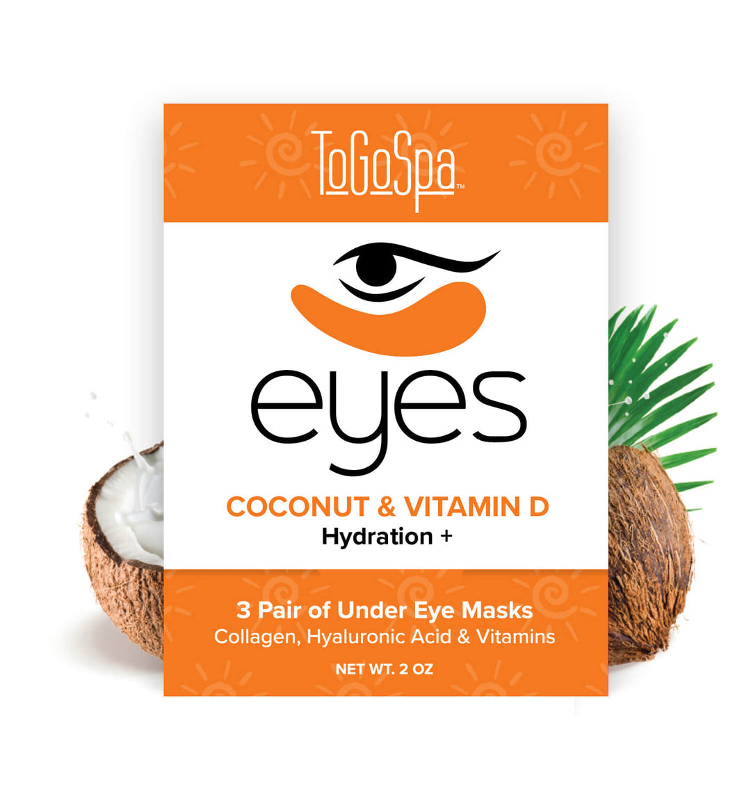 Coconut & Vitamin D Under Eye Mask (Pack of 3)