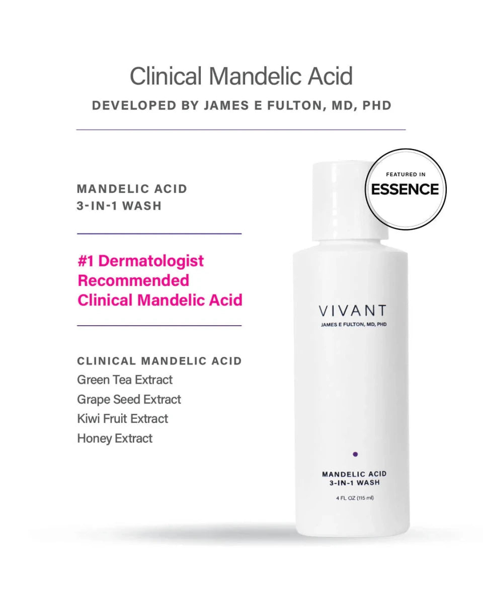 Mandelic Acid 3 - in - 1 Wash - Amethyst Skin Clinic