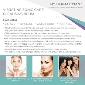 Silicone Sonic Cleansing Brush - Amethyst Skin Clinic