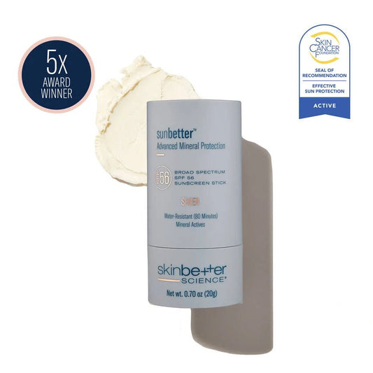 sunbetter SHEER SPF 56 Mineral Sunscreen Stick - Amethyst Skin Clinic