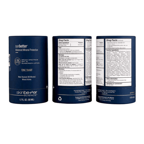 sunbetter TONE SMART SPF 75 Sunscreen Lotion - Amethyst Skin Clinic